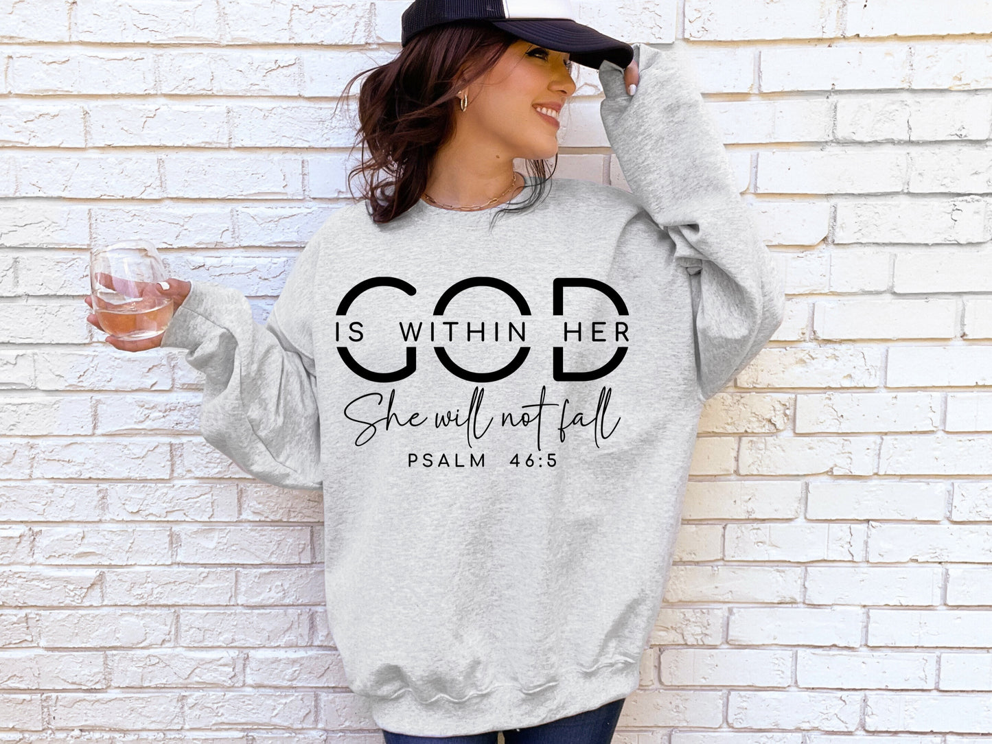 "GOD IS WITHIN HER" SHE WILL NOT FALL PSALM 46:5