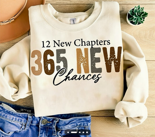 12 New Chapters 365 New Chances