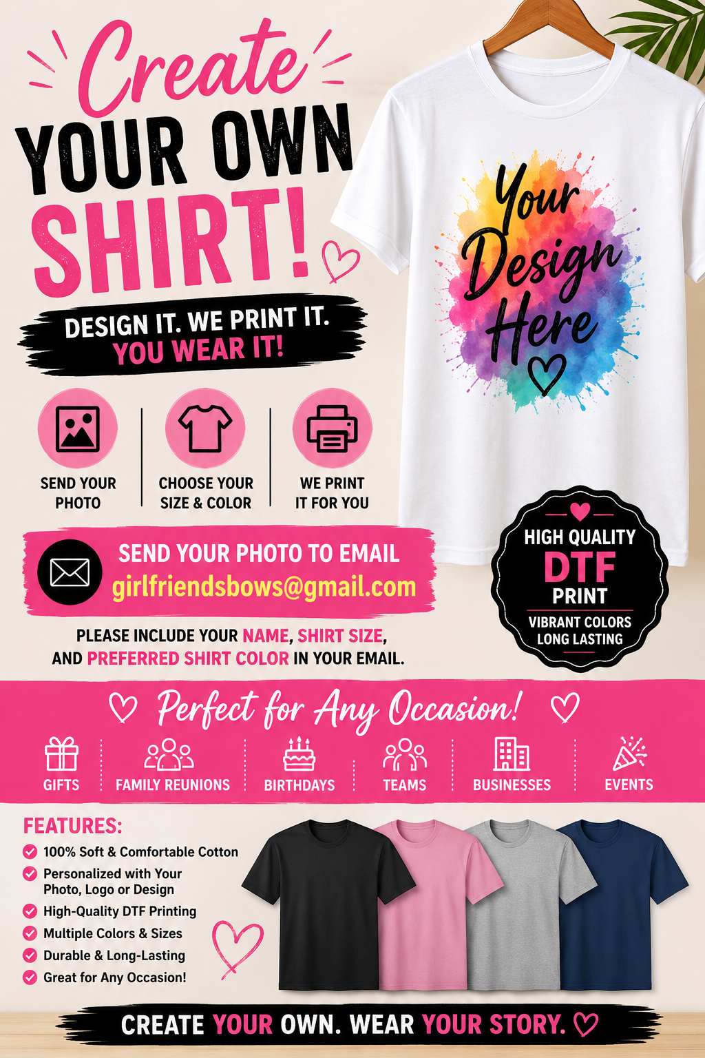 Create Your Own Shirt