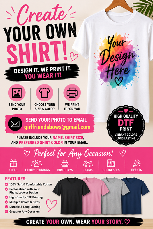Create Your Own Shirt