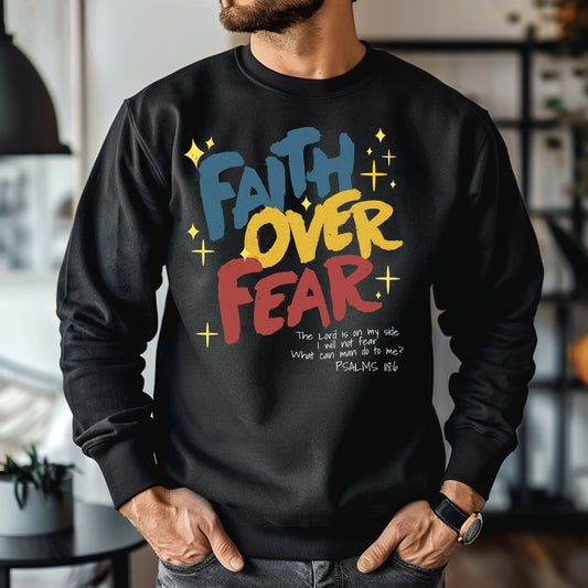 "FAITH OVER FEAR"